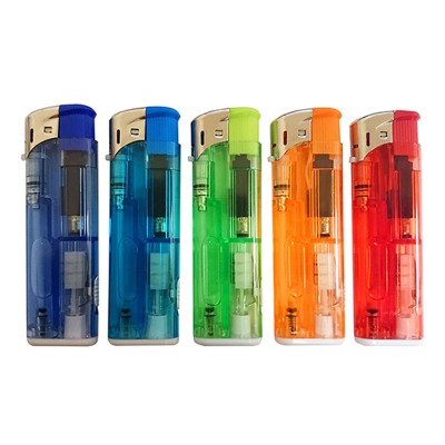 SY-801 with LED TC Transparent Lighter