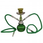 2 Tube Green 23CM Shishas